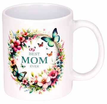 Ceramic Mug with Best Mom