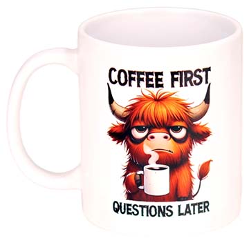 Ceramic Mug with Coffee First view 3