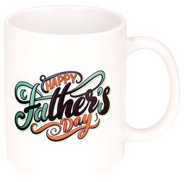 Ceramic Mug with Happy Father's Day