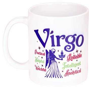 sublimated horoscope ceramic mug