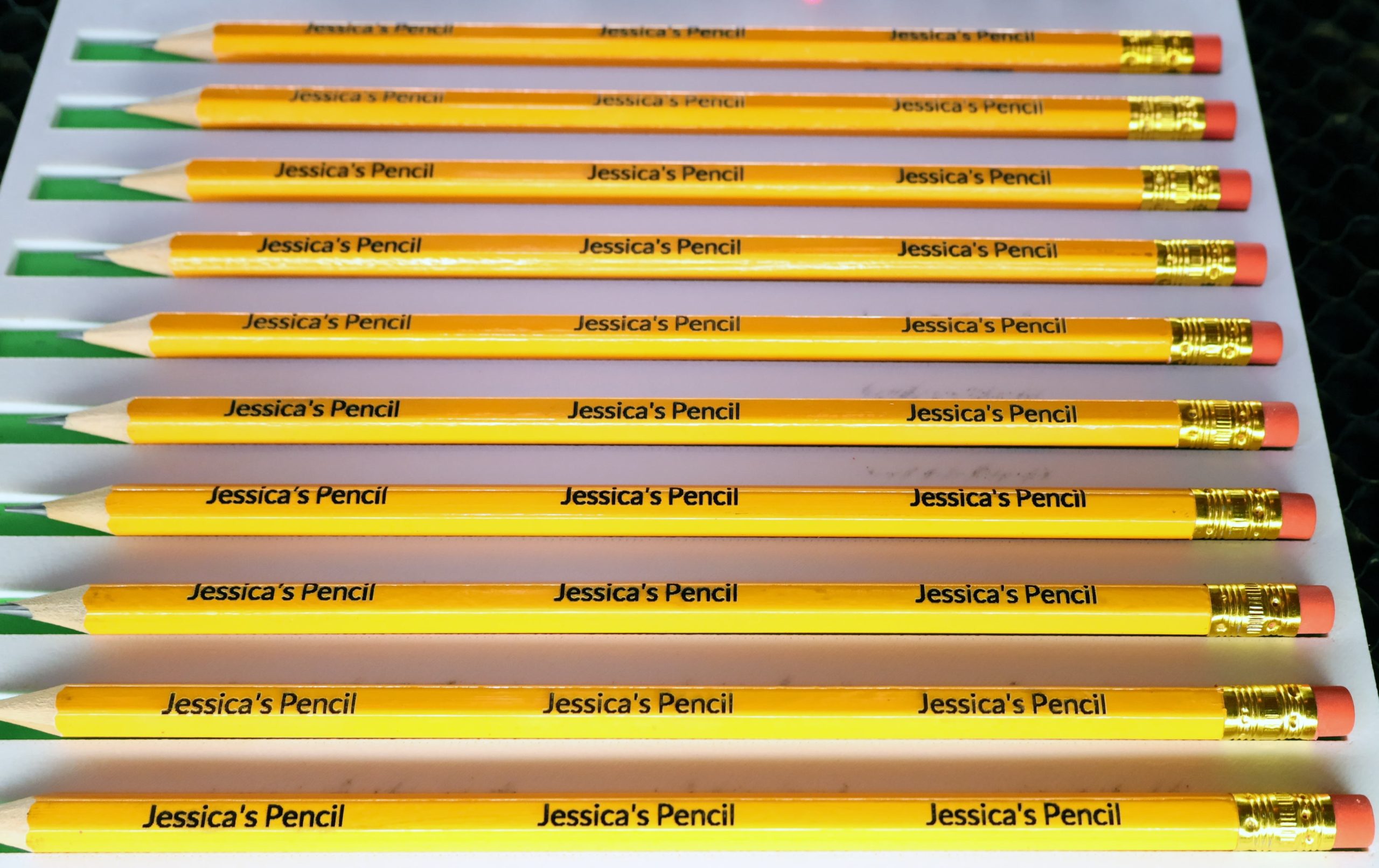 Laser Engraved Pencils